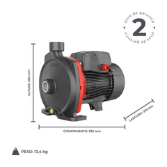 Bomba d'água Centrífuga AC75 1,0HP Trif 220/380V - Lepono